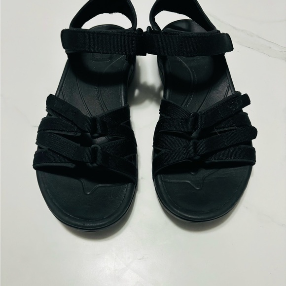 Teva Nike Black Strappy Sandals - Picture 3 of 6
